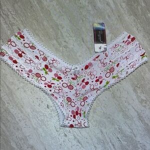 Native Intimates Kids Bottoms - Red and Green Patterned